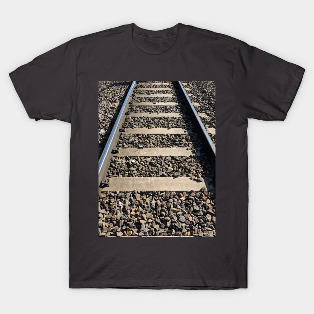 Railway On The Right Track T-Shirt by PLANTONE